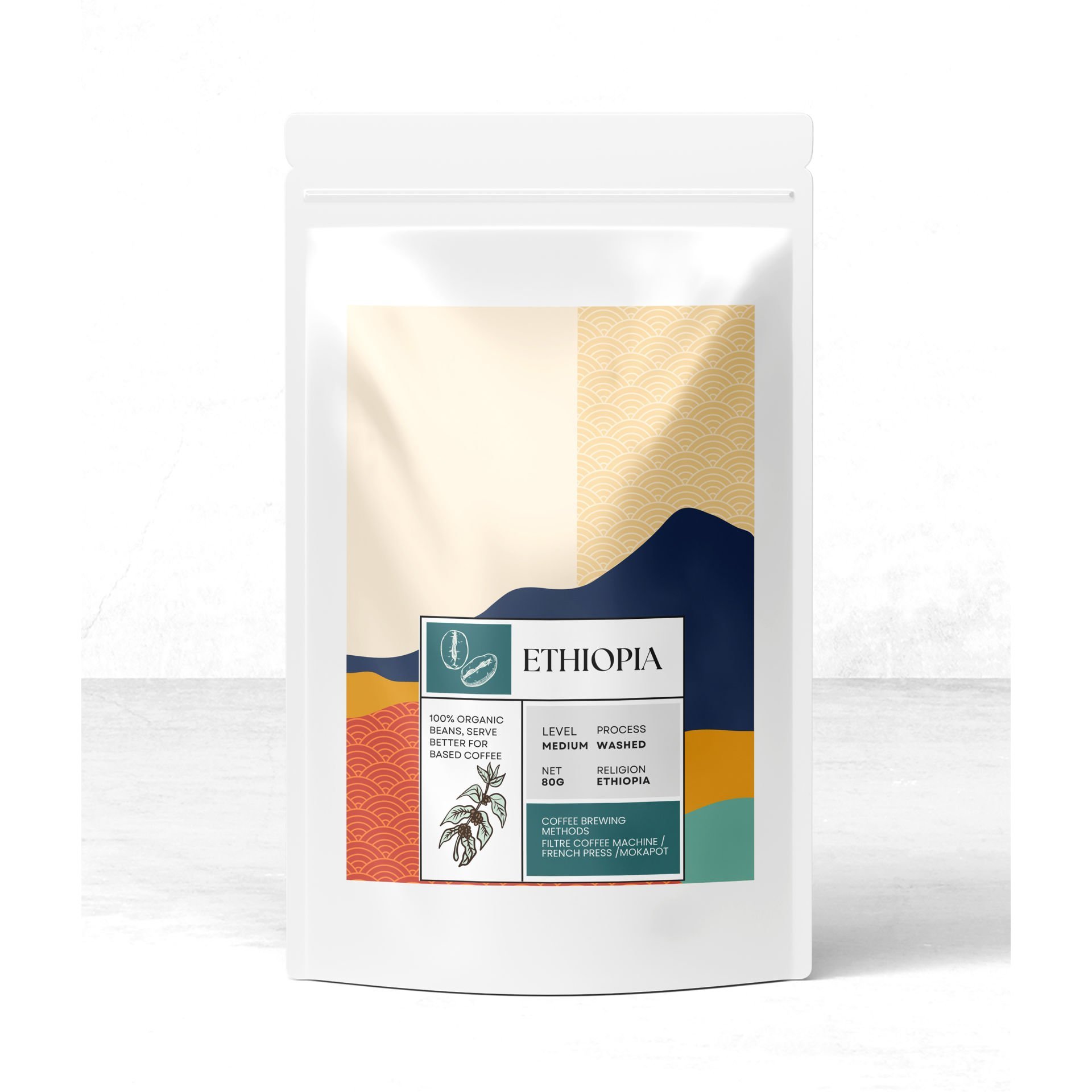 Filtre Kahve Ethiopia (80 Gr)