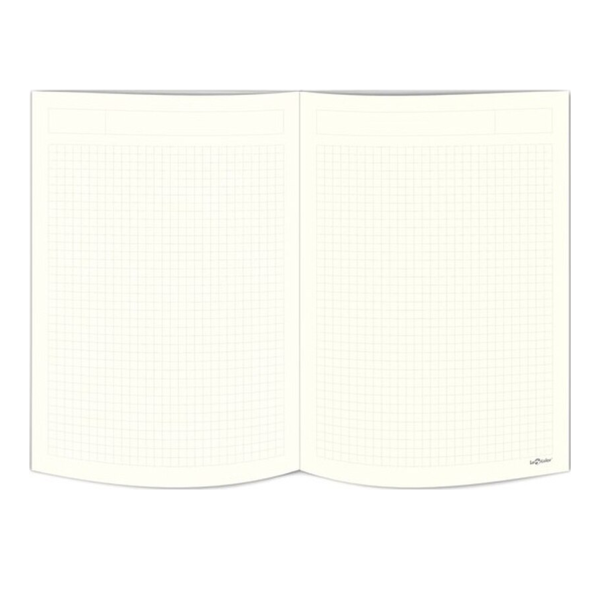 Sert Kapaklı Lacivert Kareli Defter 17x24cm