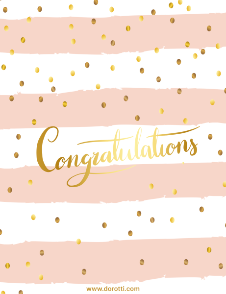Congratulations Tebrik Kartı