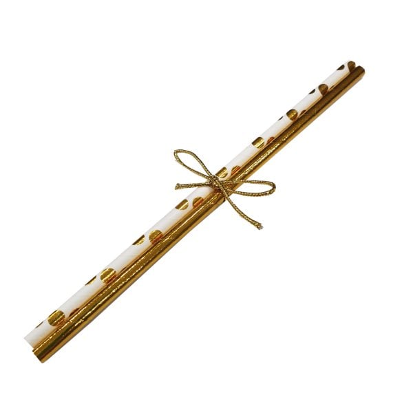Gold Detaylı Karbon Pipet