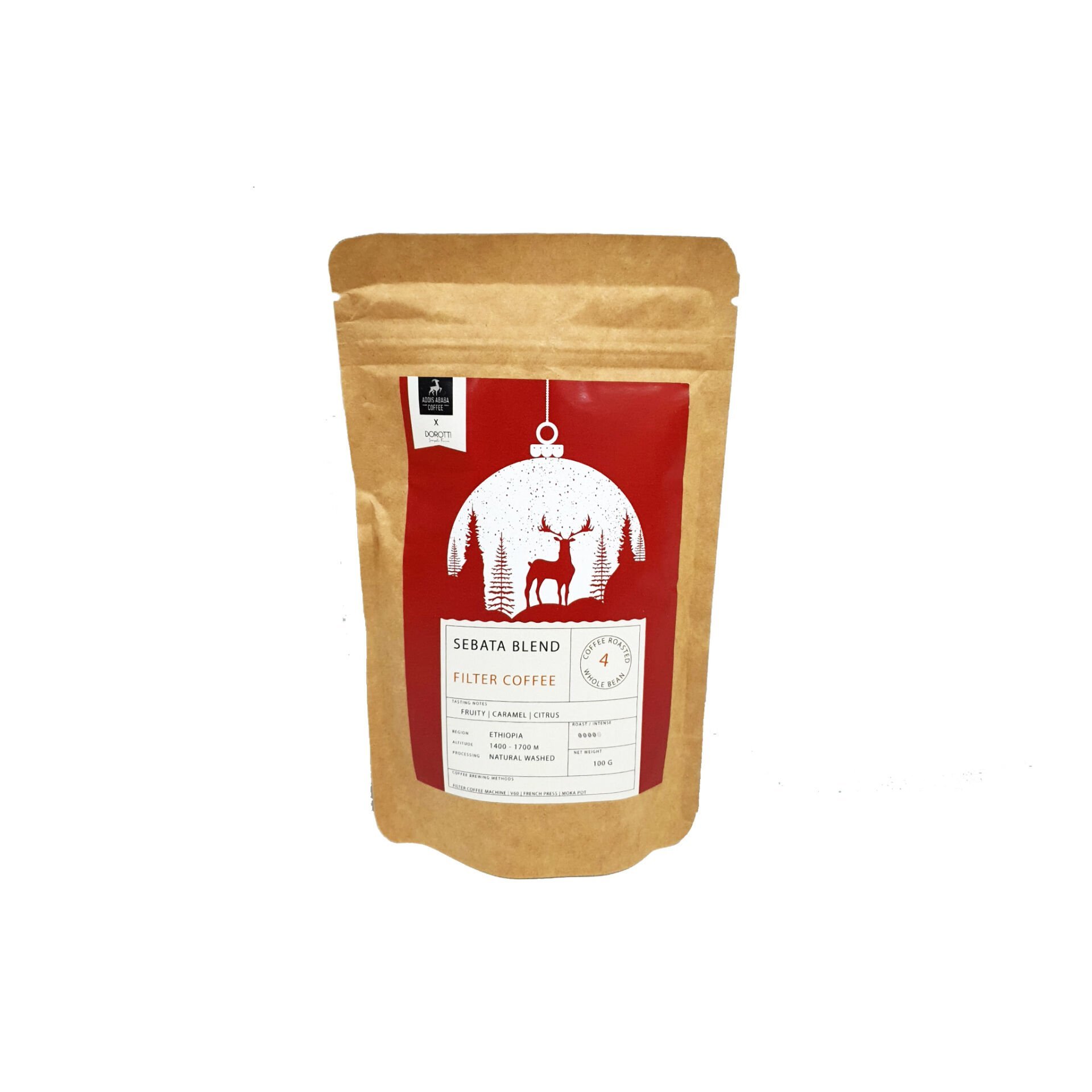 Addis X Dorotti Filtre Kahve (100 Gr) Christmas Blend
