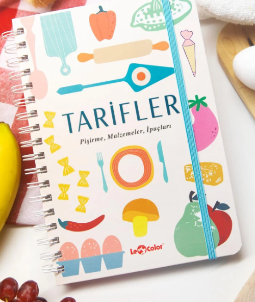 Kalın Kapak Tarif Defteri