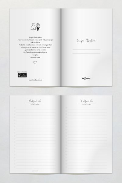 Çeyiz Planlayıcı Defter