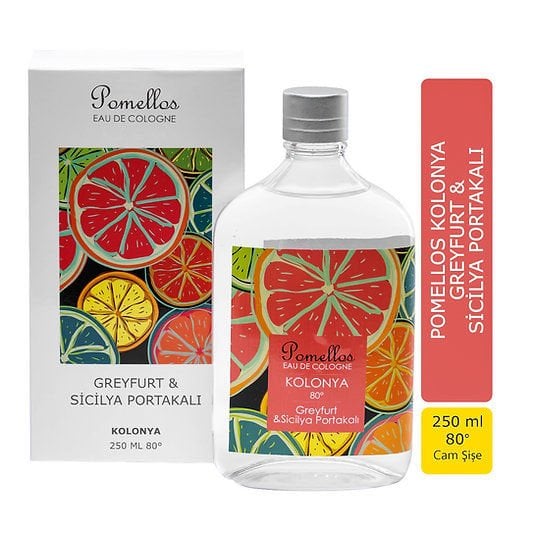 Pomellos  Greyfurt - Sicilya Portakalı Kolonyası 250 ML